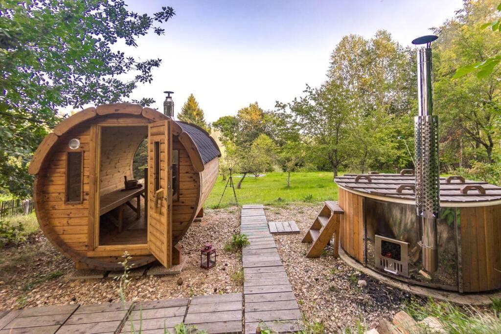 Enjoy Cozy Romance Hills Forest Gardens Views Sauna Whirlpool Bath Jablonné v Podještědí Exteriör bild
